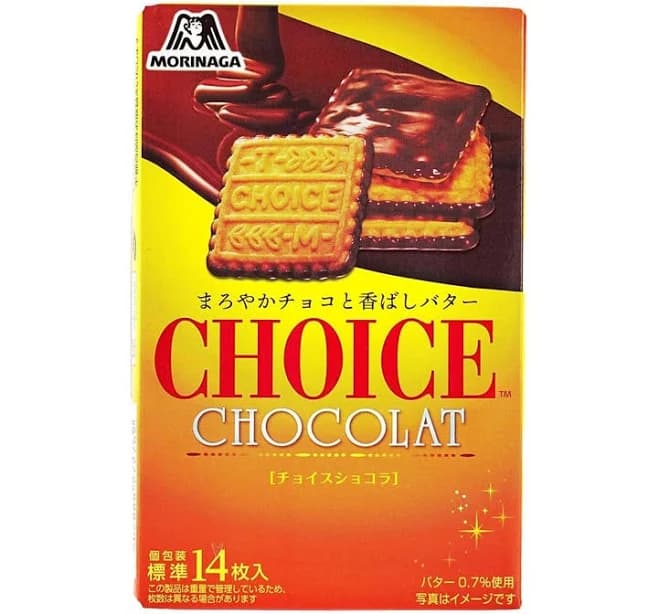 Morinaga Choice Chocolate Biscuit