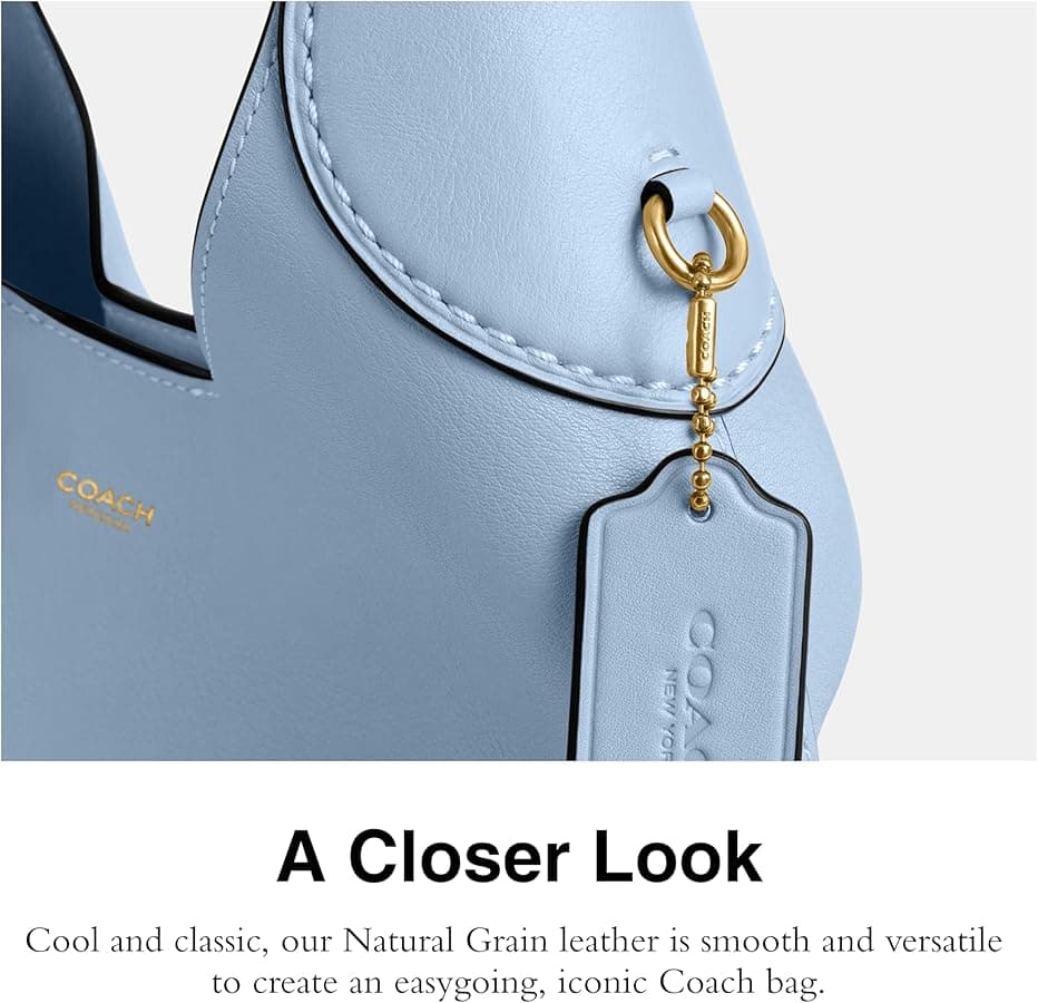 Coach Brooklyn Shoulder Bag 28, B4/Bluebell: Handbags: Amazon.com