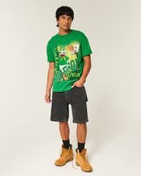 Men's Boxy Washington Huskies Graphic Tee | Men's Clearance | HollisterCo.com