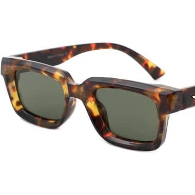 Retro Narrow Square Rectangular Sunglasses
