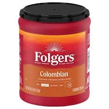 Folgers Ground Coffee 100% Colombian