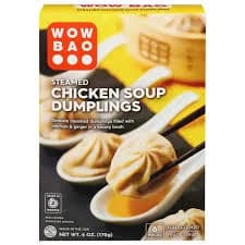 Wow Bao Steamed Chicken Soup Dumplings - 6 ct Frozen