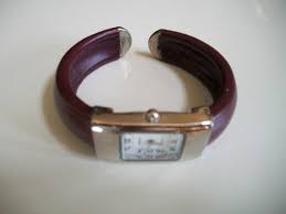 Women's Geneva small Leather Bangle Cuff Quartz Fashion Casual Watch | eBay