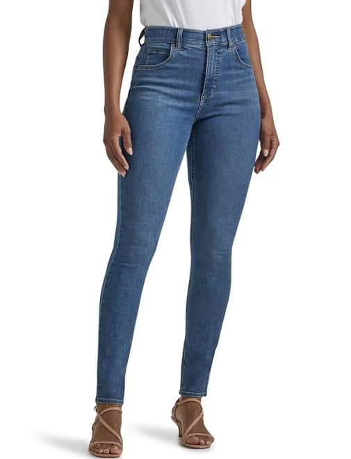 Lee Women's Ultra Lux Comfort with Flex Motion Skinny Leg Jean