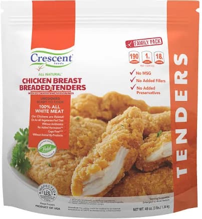 Crescent Chicken Breast Breaded Tenders