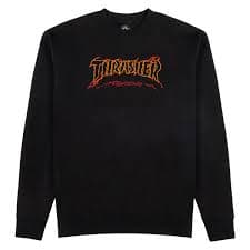 Thrasher Cracked By Exteenager Sweatshirt - Black – CCS