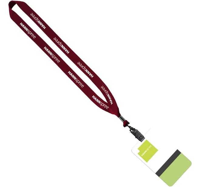 Bagmaster 3/4" Polyester Lanyard with ID Badge