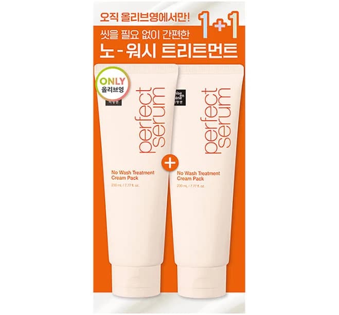 mise-en-scene Perfect No Wash Treatment Cream Pack