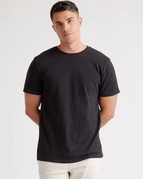 Quince Men's Organic Cotton Slub Crewneck T-Shirt