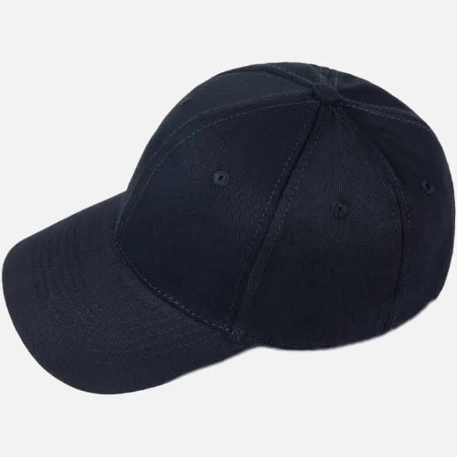 HTVRONT Solid Color Baseball Cap (2 Colors), Black (100% Polyester)