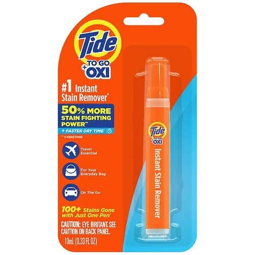 Tide To Go + Oxi Instant Stain Remover - 0.33 fl oz