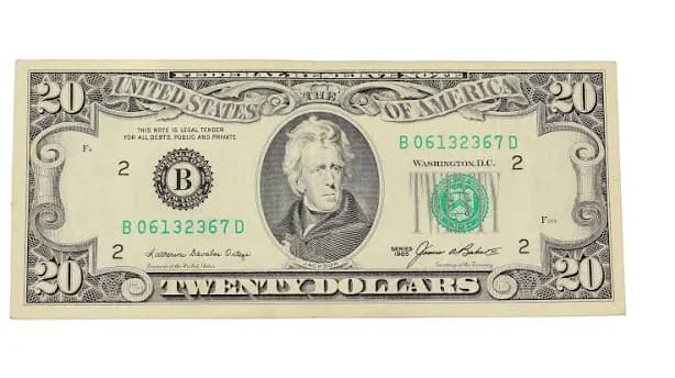 1985 20 Federal Reserve Note New York- Vintage US Paper Money - Collectible US Bill