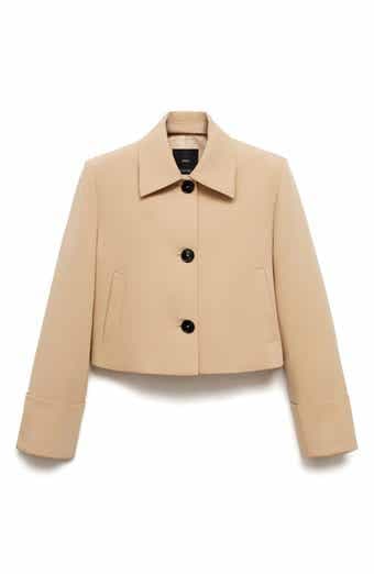 English Factory Single Breasted Crop Jacket | Nordstrom