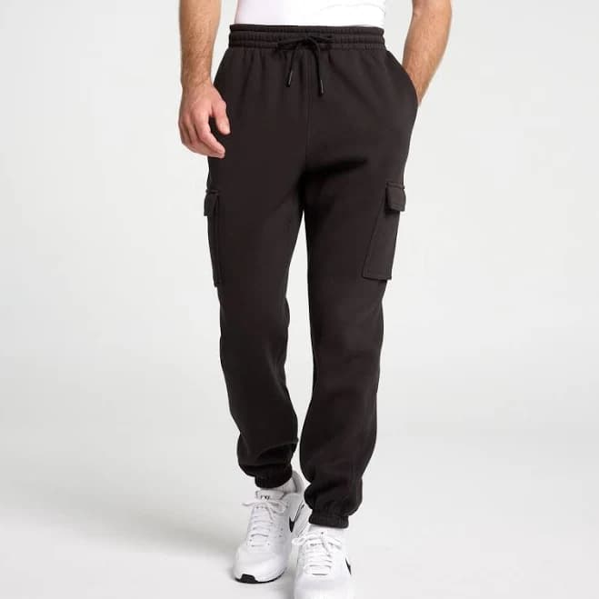 DSG Men's Classic Fleece Cargo Cinch Pants