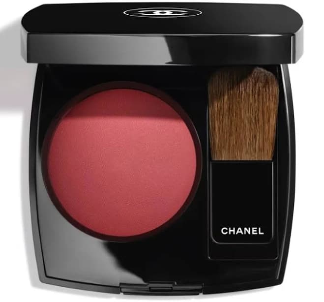 Chanel Makeup | Chanel Vibrant Red Blush With Brush | Color: Pink/Red | Size: Os | Allilynn2's Closet