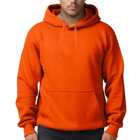 Men's Fleece Drawstring Hoodie with Kangaroo Pockets
