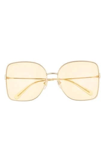 Gucci Oversize Gradient Square Sunglasses