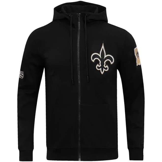NFL Men's New Orleans Saints Classic Chenille Hoodie