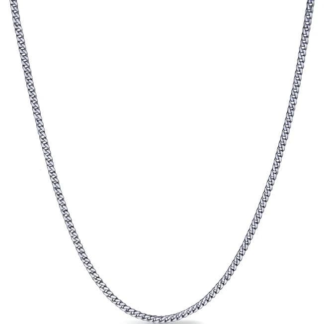 Elite Athletic Gear Stainless Steel Waterproof Cuban Link Chain Necklace