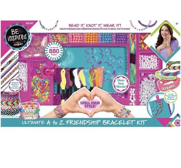 Cra-Z-Art Be Inspired Ultimate A-Z Friendship Bracelet Kit