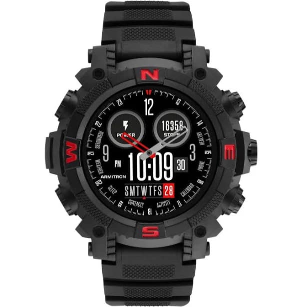 Armitron Sync Smart Watch with Voice Assistant and Backlight