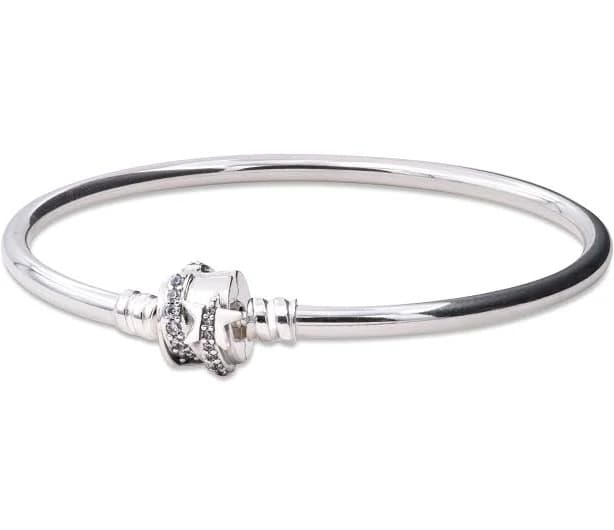 Pandora Moments Sparkling Shooting Star Clasp Bangle