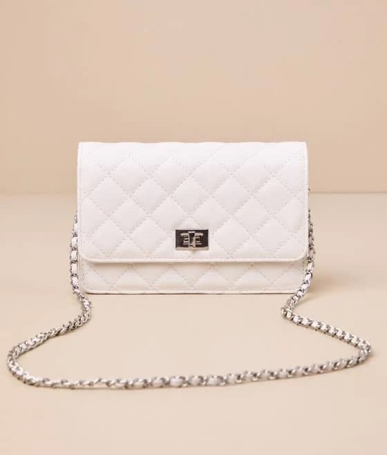 Lulus Ashford Quilted Crossbody Bag