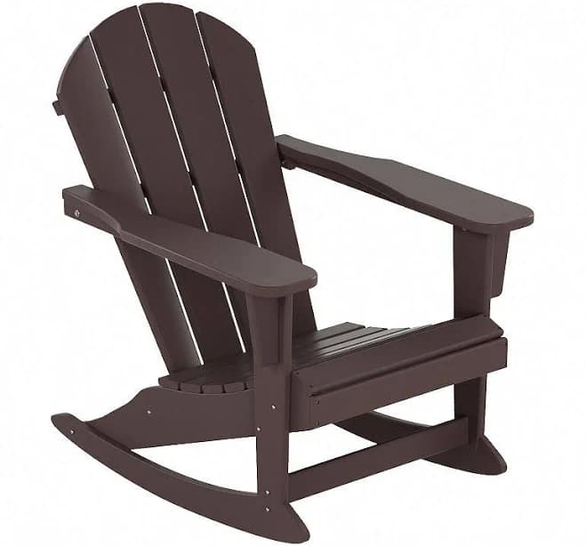 WestinTrends Malibu Adirondack Rocking Chair