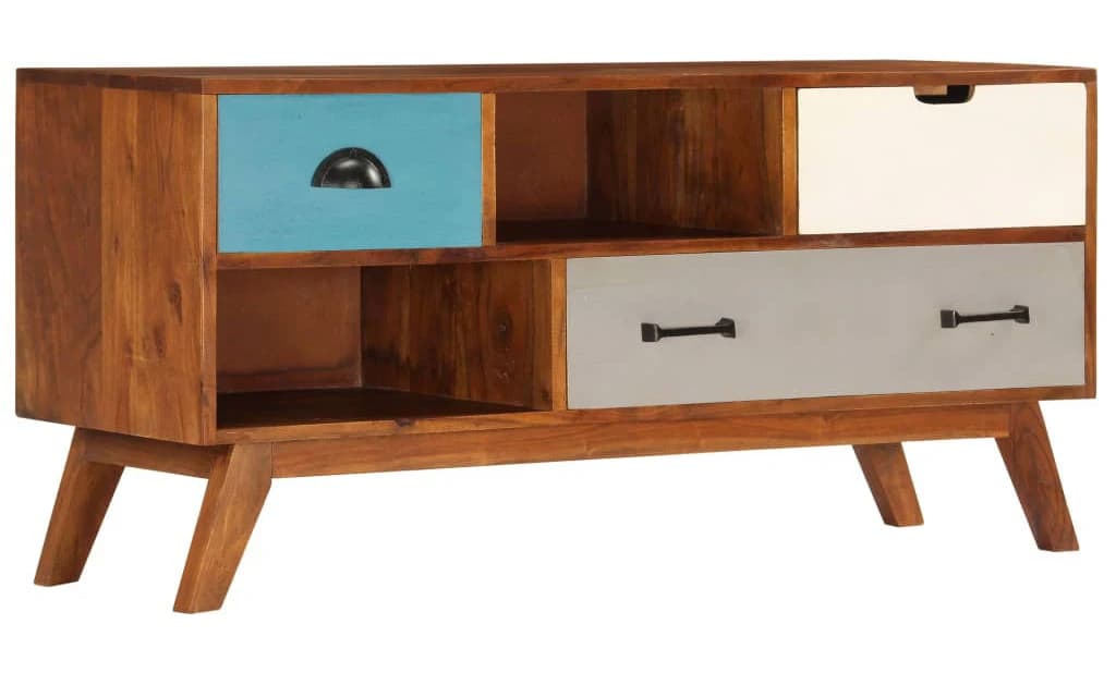 Corrigan Studio Solid Wood TV Stand