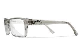 WX Profile Eyeglasses - Gloss Crystal Light Grey Frame | Wiley X