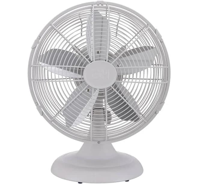 Good Housekeeping All- Metal Retro Table Fan