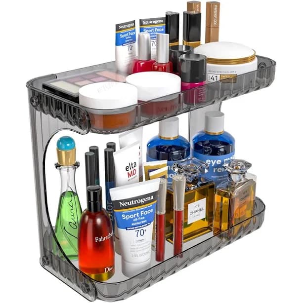 Cq acrylic Bathroom Counter Organizers and Storage