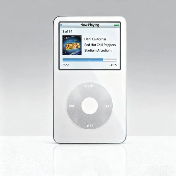Apple Ipod Classic 5th Gen Video 80gb Hdd Or 1tb Ssd Upgraded White