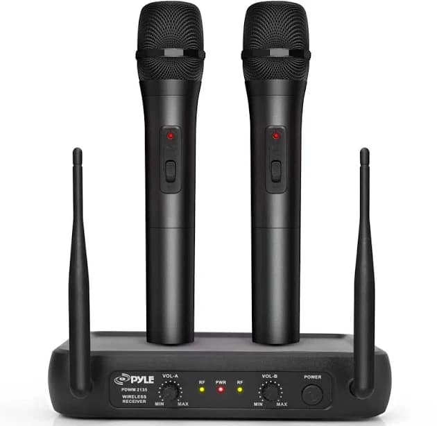 Pyle PDWM2135 Wireless Microphone System