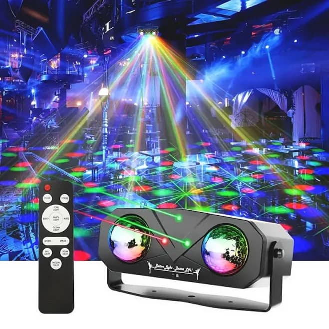 Ivy Bronx 3-in-1 Multi-Effect Party Light