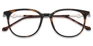 Women's full frame TR & Metal eyeglasses | Firmoo.com