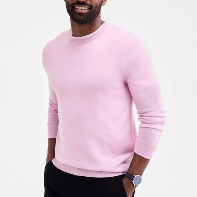 Club Room Men's Merino Wool Blend Crew Neck Sweater