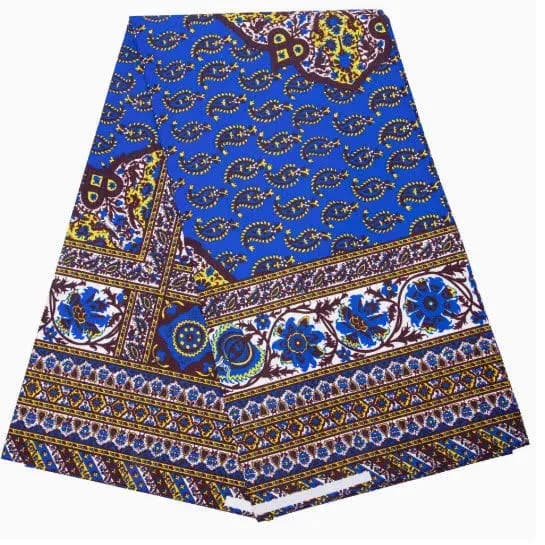Longan Craft Colorful African Wax Print Ankara Fabric