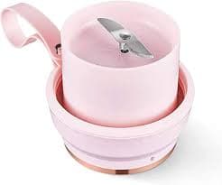 Amazon.com: KOHARA Kitchen Small Portable Rechargeable Simplicity Household Electric Mini Cooking Juice Cup (Color : White) (Pink) : Home & Kitchen