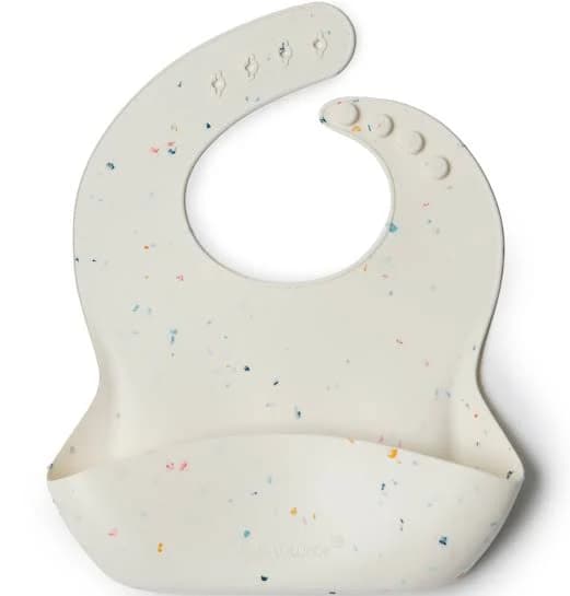Loulou Lollipop Confetti Silicone Bib