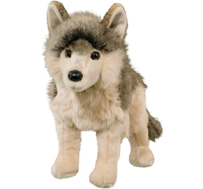 Douglas Cuddle Toys Smoke Wolf