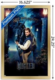 Wicked - Fiyero One Sheet Wall Poster, 14.725" x 22.375" Framed - Walmart.com