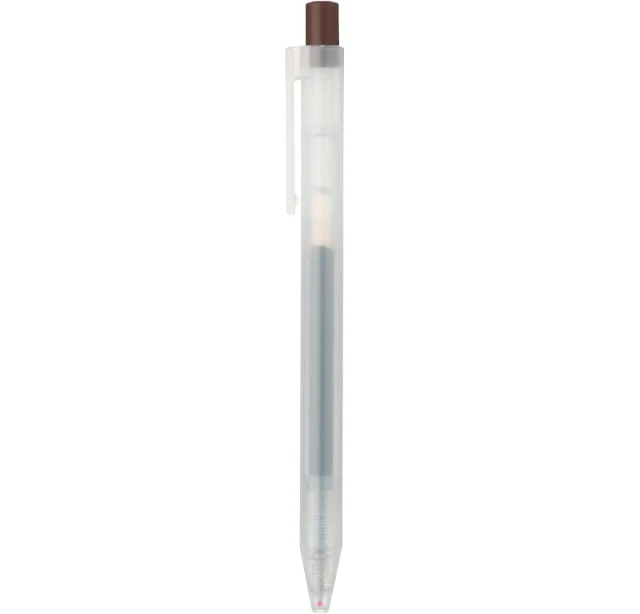 Muji Smooth Gel Ink Knock Type Ballpoint Pen