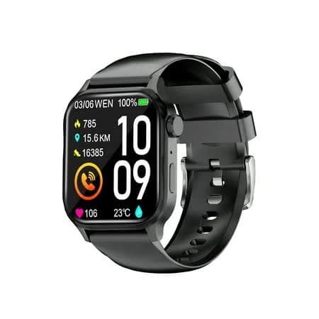 Senbono G93 new smart watch men women 1.85 ''square screen sports waterproof BT call heart rate tracker clock men smartwatch