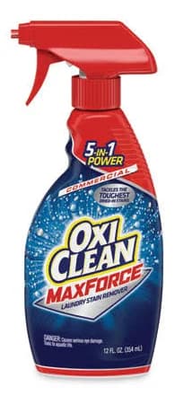 OxiClean Max Force Stain Remover 12 oz Spray Bottle 12Carton