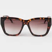 RSQ Oversized Square Sunglasses - TORTOISE
