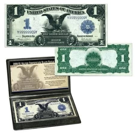 Littleton Coin Company 1899 $1 Large Size Silver Certificate Black Eagle