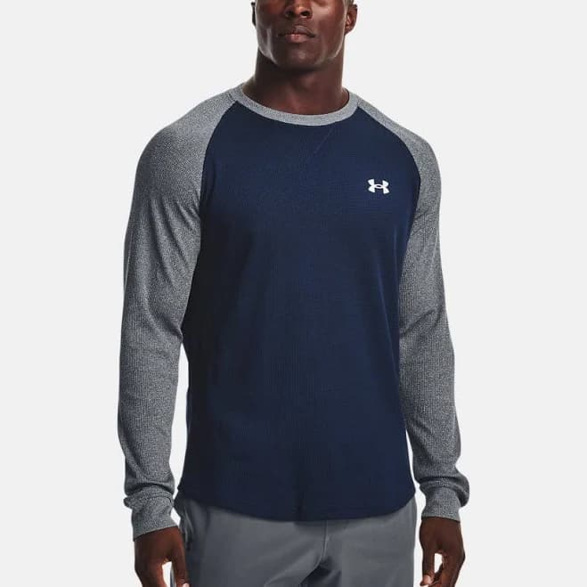 Under Armour Men's Waffle Crew Long Sleeve