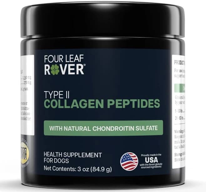 Four Leaf Rover Collagen Bone & Joint Support For Dogs