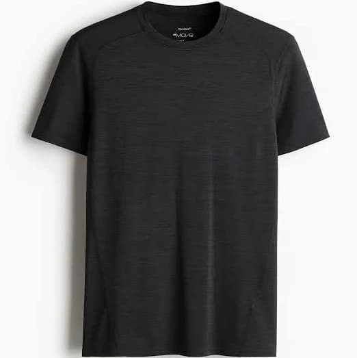H&M Men's Move Muscle-Fit Sports Shirt